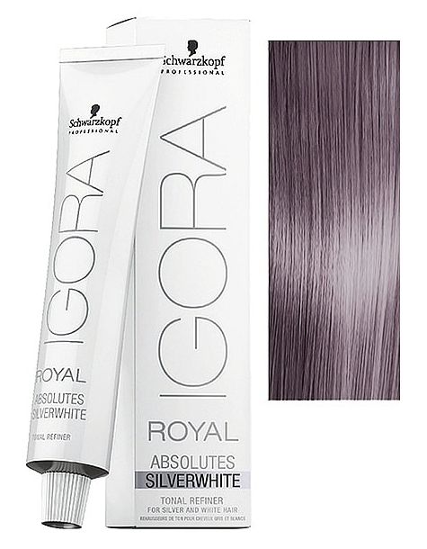 Schwarzkopf Igora Royal Absolutes Silverwhite Lilac Silver, 60 ml