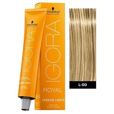 Schwarzkopf Luci della moda reale di Igora