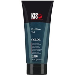 KIS KeraDirect Teinture pour cheveux bleu sarcelle, 200 ml