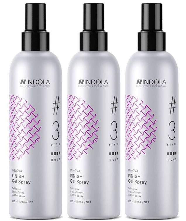 Indola Innova Finish Gel Spray 3 stuks