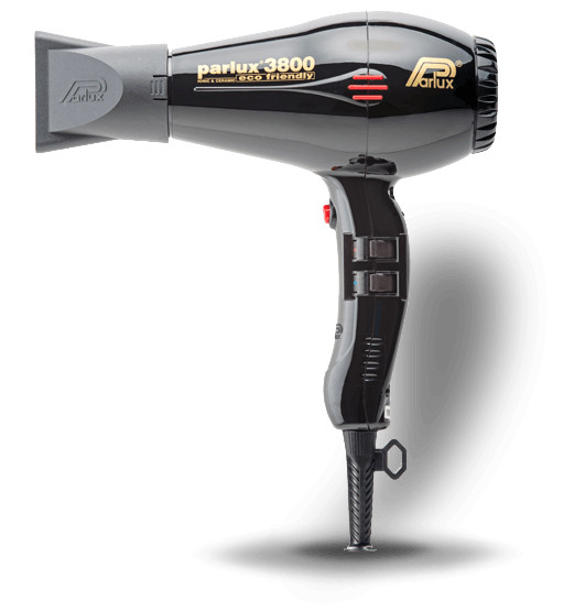 Parlux 3800 Eco Friendly Haardroger Zwart