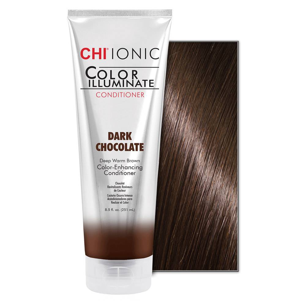 CHI - Ionic Color Illuminate - Color-Enhancing Conditioner - Dark Chocolate - 251 ml