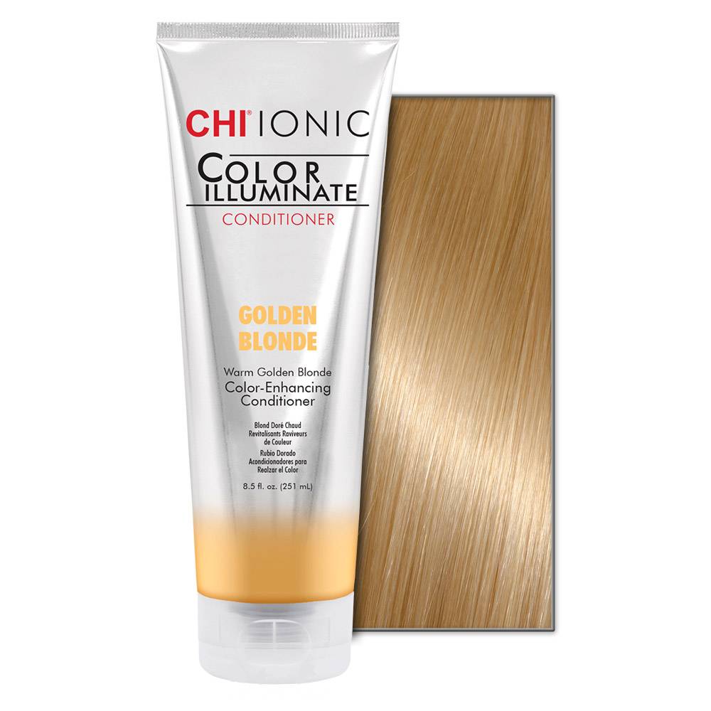 CHI - Ionic Color Illuminate - Color-Enhancing Conditioner - Golden Blonde - 251 ml