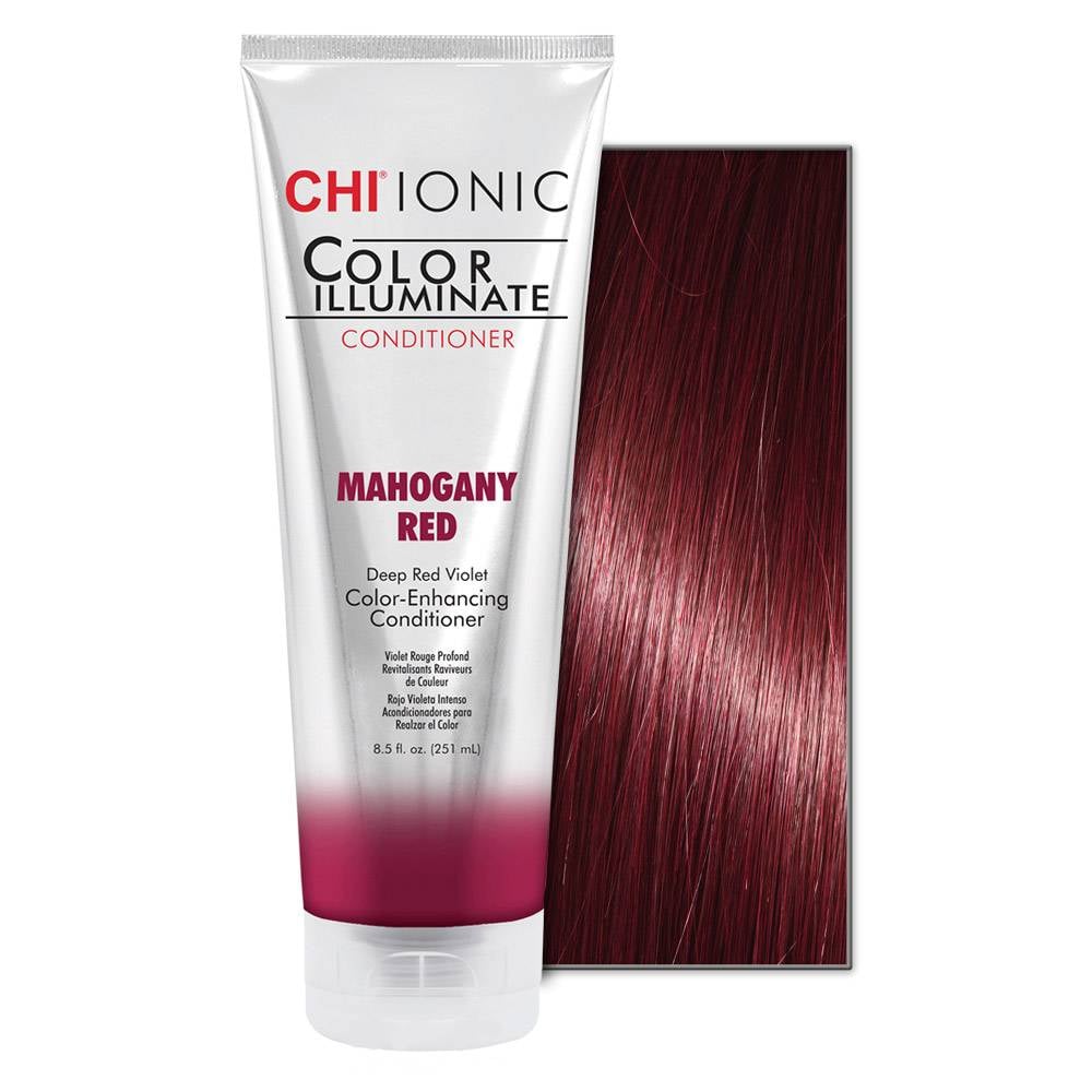 CHI - Ionic Color Illuminate - Color-Enhancing Conditioner - Mahogany Red - 251 ml