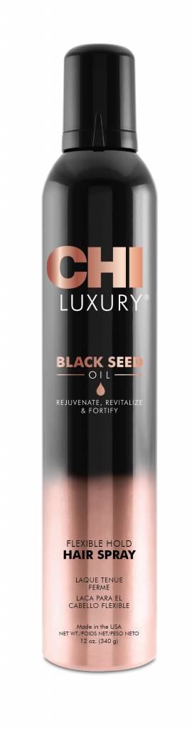 CHI - Luxury - Black Seed Oil - Flexible Hold Hair Spray - 340 gr