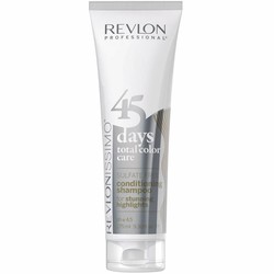 Revlon 45 Days 2 in 1 Shampoo & Conditioner Atemberaubende Highlights, 275 ml
