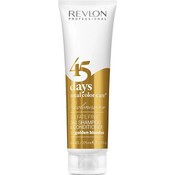 Revlon Shampoo e balsamo per capelli da 45 giorni 2 in 1 Biondo dorato