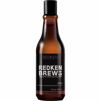 Redken Brews 3 en 1 Shampooing 300 ml