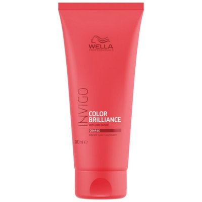 Wella Invigo Color Brilliance Conditioner Unruly Hair 200ml