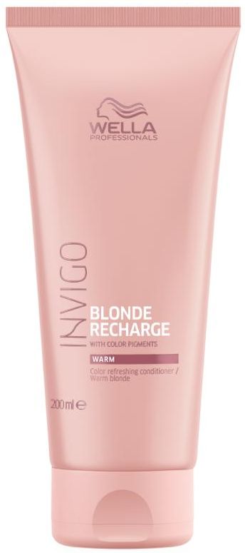 Wella - Invigo - Blonde Recharge - Warm Blonde Conditioner - 200 ml