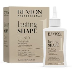 Revlon Cheveux naturels bouclés de forme durable, boîte de 3x100ml