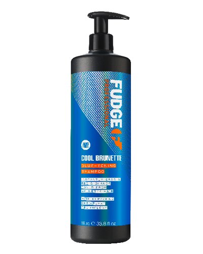 Fudge Cool Brunette Blue Toning Shampoo 1000 ml -  vrouwen - Voor