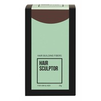 Hair Sculptor Fibre per capelli color castano scuro, 25 grammi