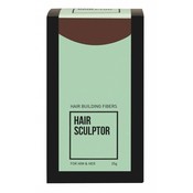 Hair Sculptor Hair Building Medium Brown Fibers, 25 grams