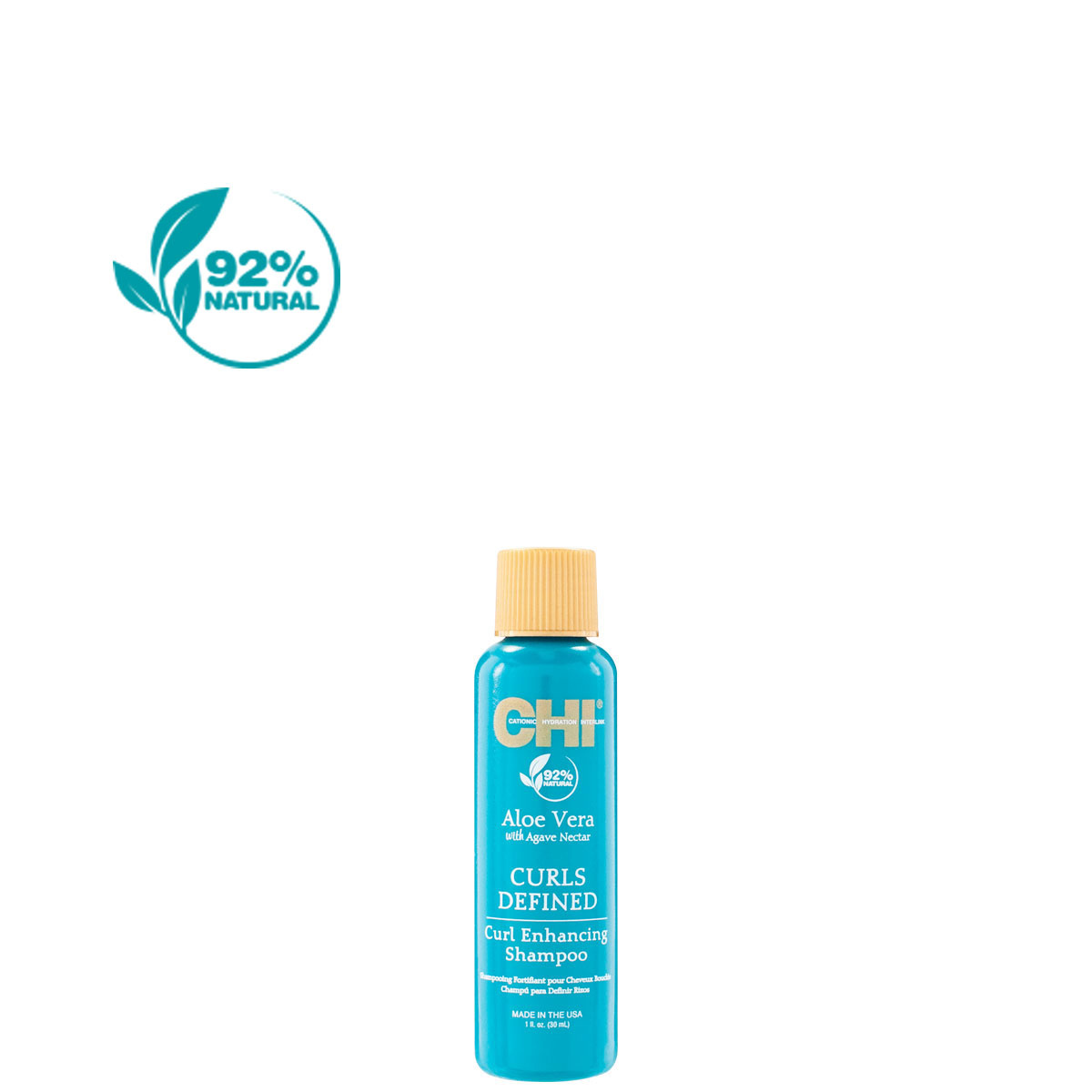 CHI Aloe Vera With Agave Nectar Curl Enhancing Shampoo - 30ml -  vrouwen - Voor