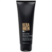 KIS Shampoo da barba KeraMen per capelli e pelle, 250 ml