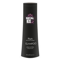 KIS Royal Kis Glampoo Glamwash Prugna (Rosso-Viola), 250 ml