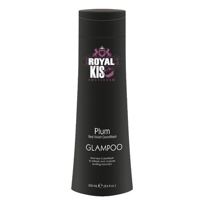 KIS Royal Kis Glampoo Plum (rosso-viola), 250 ml