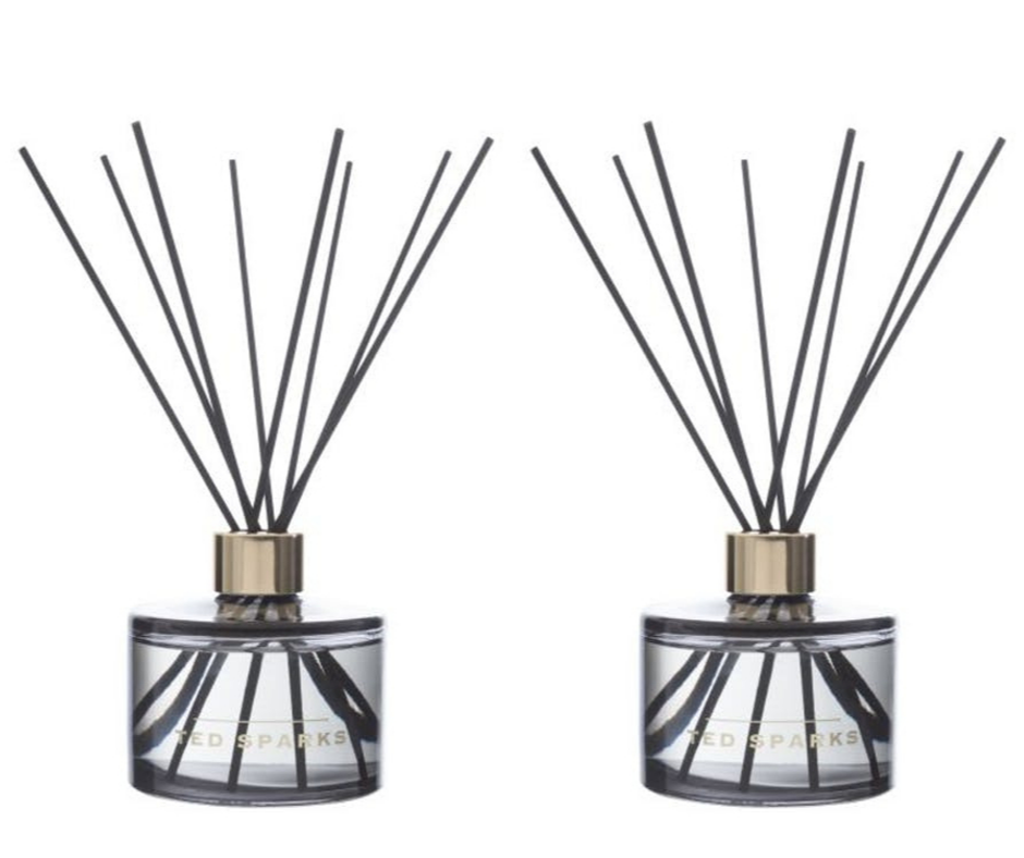 Ted Sparks Bamboo & Peony Diffuser DUO - 2 stuks