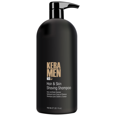 KIS KeraMen Hair & Skin Shaving Shampoo, 950 ml