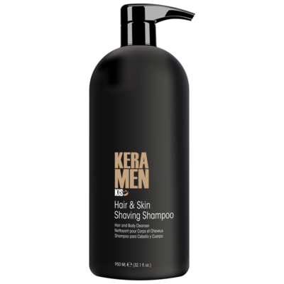 KIS Shampoo da barba KeraMen per capelli e pelle 950ml