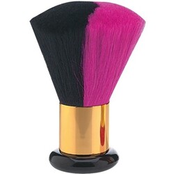 Sibel Brosse à Cou Luxury Pony Rose/Noir