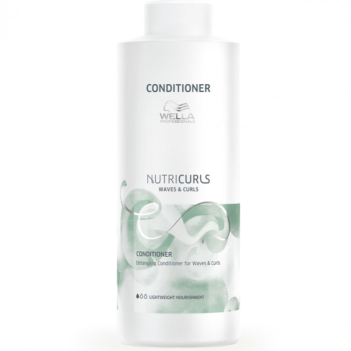 Wella - Nutricurls - Detangling Conditioner for Waves & Curls - 1000 ml