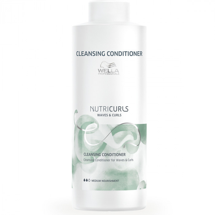Wella - Nutricurls - Cleansing Conditioner for Waves & Curls - 1000 ml