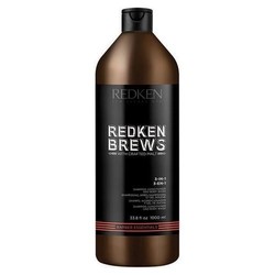 Redken Brews 3 en 1 Shampooing 1000ml