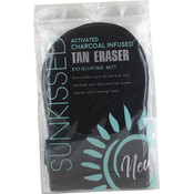Sun Kissed Activated Charcoal Infused Tan Eraser Exfoliating Mitt