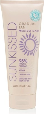 Sunkissed 95 Percent Natural Gradual Tan 200ml - Medium Dark