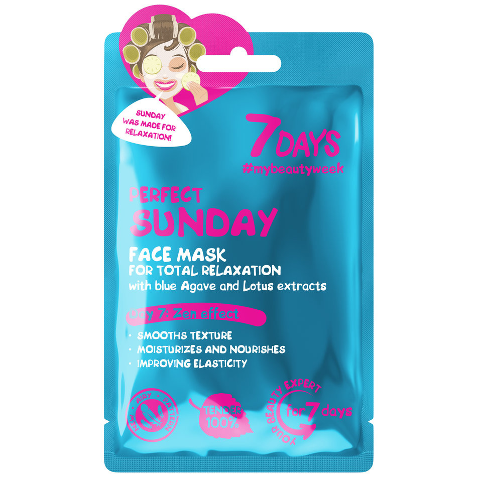 7Days Face Sheet Mask Perfect Sunday 28gr