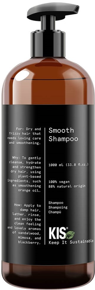 KIS Green - Smooth Shampoo - 1000 ml