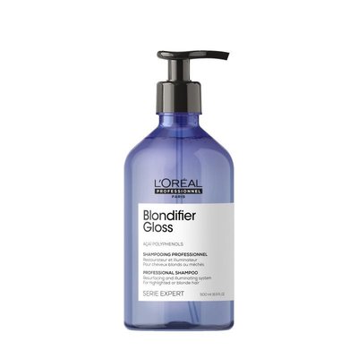 L'Oreal  Serie Expert Blondifier Gloss Shampoo 500ml