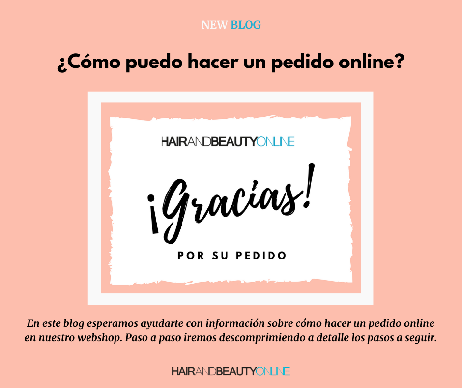 ¿Cómo puedo hacer un pedido online?