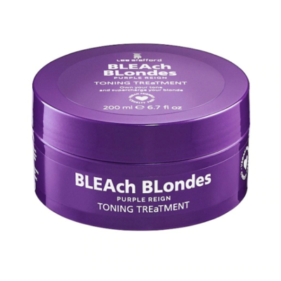 Lee Stafford Mascarilla de tratamiento tonificante Purple Reign Bleach Blondes 200 ml