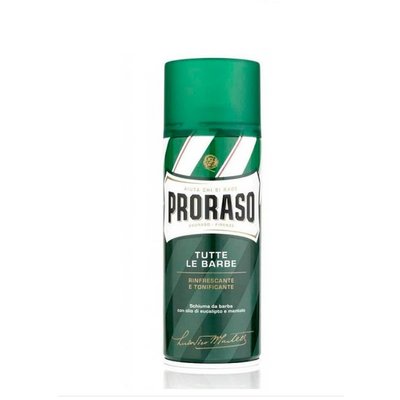 Proraso Groen Scheercrème mousse 100ml