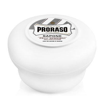 Proraso White Shaving cream bowl Green Tea 150ml