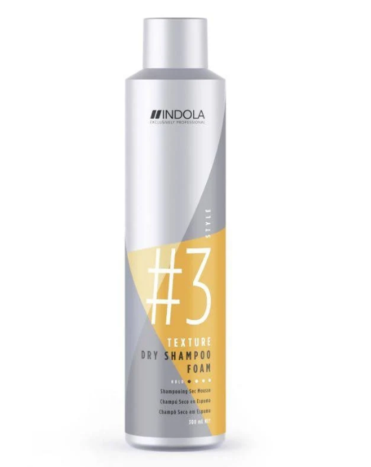 Indola Dry Shampoo Foam 300 ml - Droogshampoo vrouwen - Voor Fijn en slap haar/Vet haar