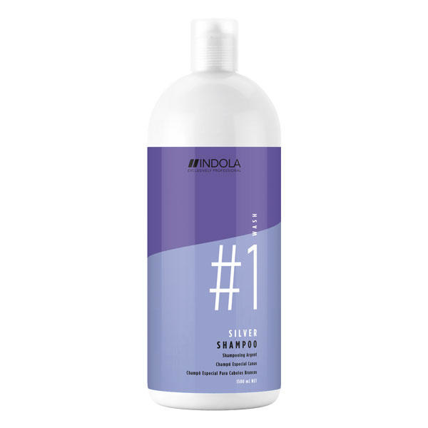 Indola Shampoo Silver 1500 ml -  vrouwen - Voor