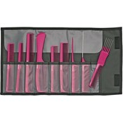 Jaguar A-Linie Kamm-Set Rosa