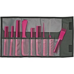 Jaguar A-Linie Kamm-Set Pink