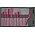 Jaguar Set pettine A-Line rosa