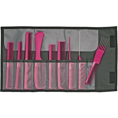 Jaguar A-Linie Kamm-Set Rosa