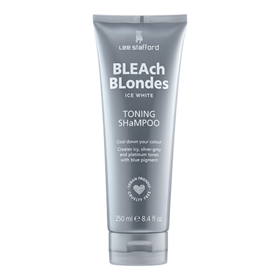 Lee Stafford Bleach Blondes Ice White Shampooing Tonifiant 250ml