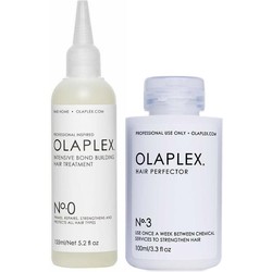 Olaplex duo pack no. 0 + no. 3
