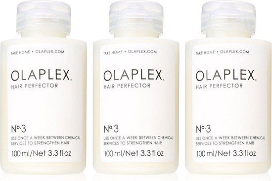 Olaplex Hair Perfector 100ml Triple Pack Olaplex Hair Perfector 100ml Triple Pack