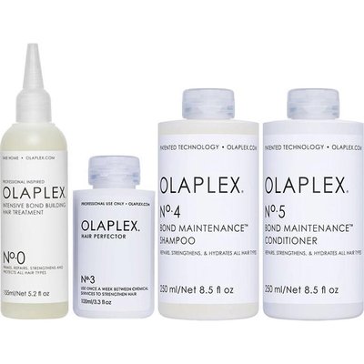 Olaplex No. 0 + No. 3 + No. 4 + No. 5 Voordeelpakket