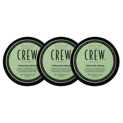 American Crew Forming Cream, 3 x 85 gram VOORDEEL PAKKET!