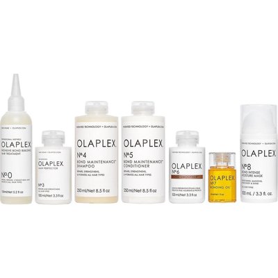 Olaplex Ensemble complet de routine capillaire No. 0 & n°3 à 8